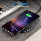 Qi-Certified Ultra-Slim Wireless Charging Pad