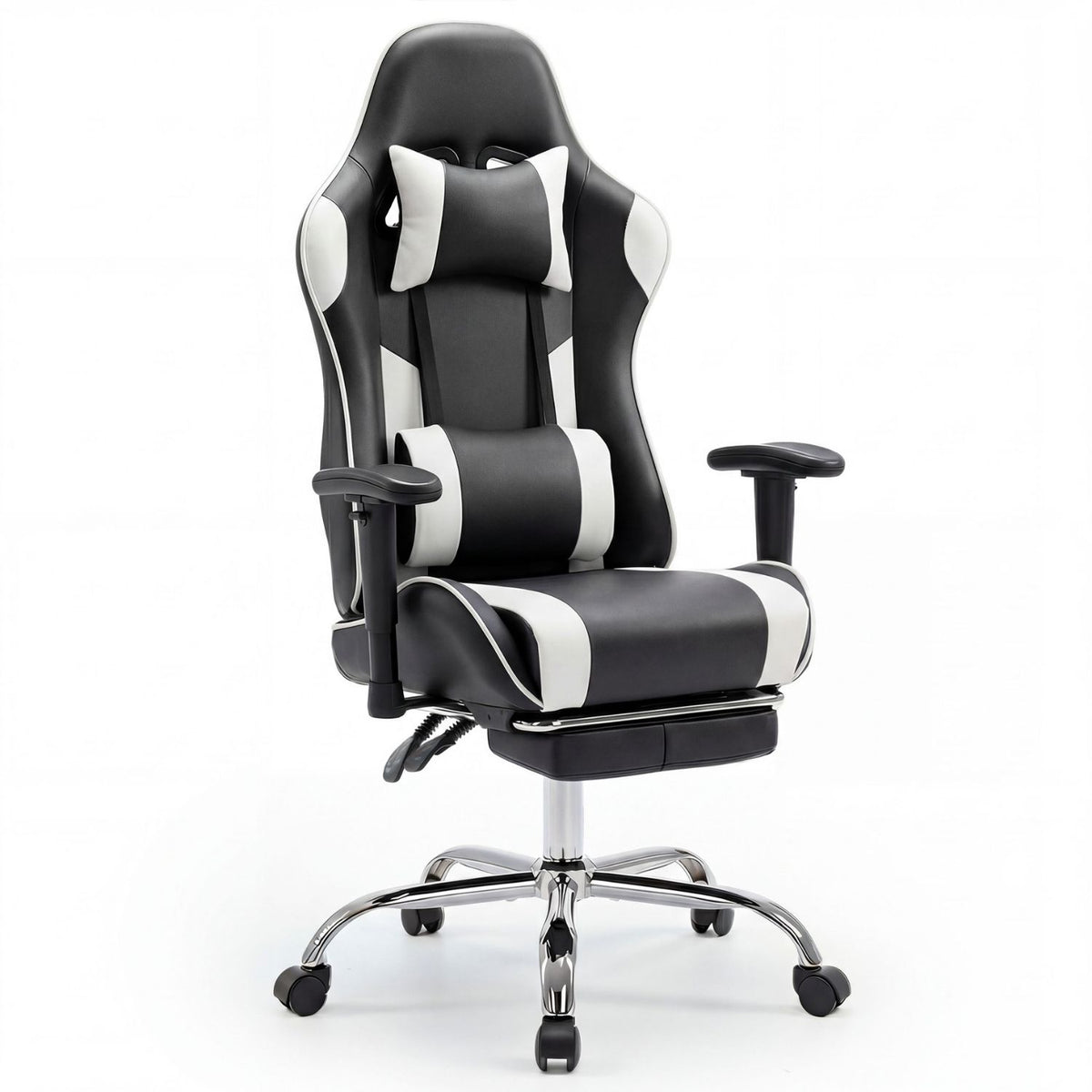 High-Back Ergonomic Gaming Chair with Lumbar Support