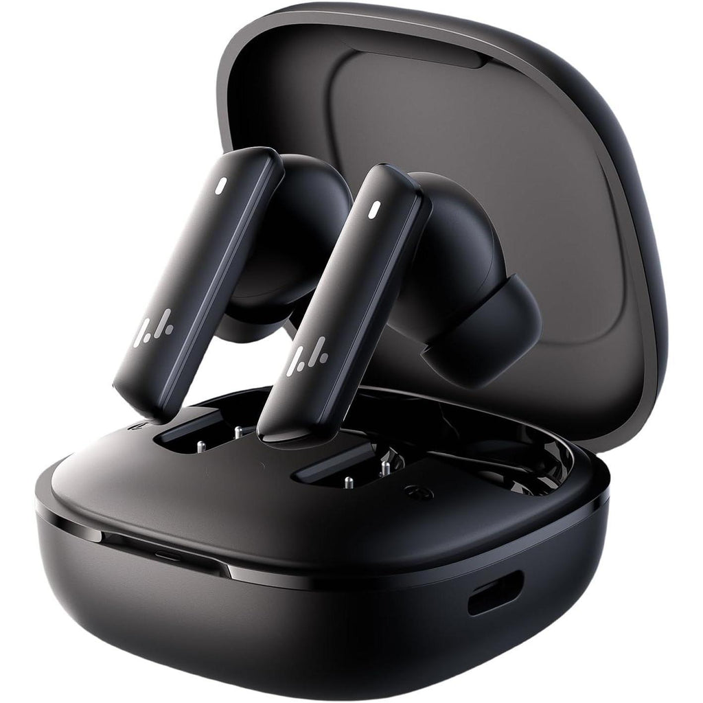 Bluetooth headphones charging port detail