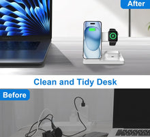 Premium 3-in-1 Magnetic Wireless Charging Hub for iPhone