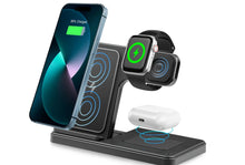 Premium 3-in-1 Magnetic Wireless Charging Hub for iPhone