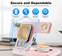 Premium 3-in-1 Magnetic Wireless Charging Hub for iPhone