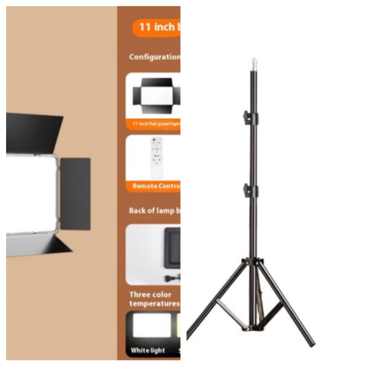 Mobile Live Streaming Fill Light for Content Creation