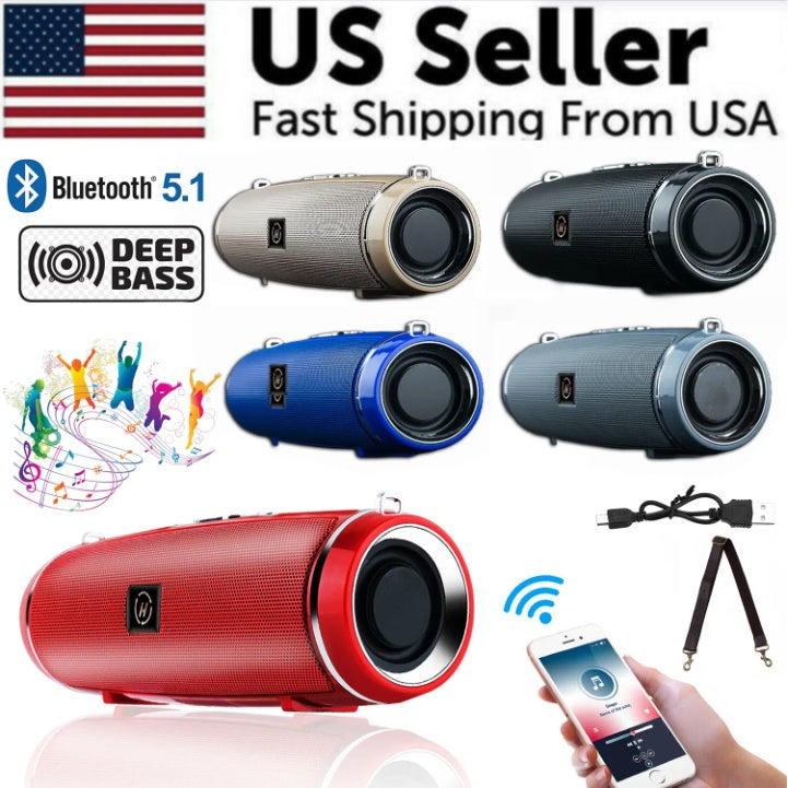 Portable outdoor speaker waterproof design