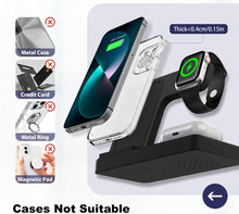 Premium 3-in-1 Magnetic Wireless Charging Hub for iPhone