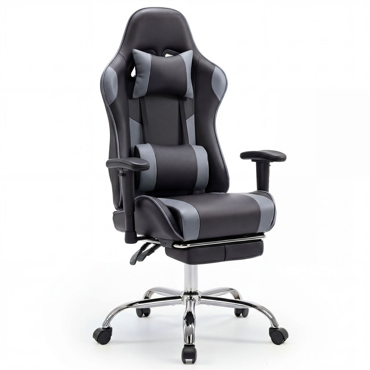 High-Back Ergonomic Gaming Chair with Lumbar Support