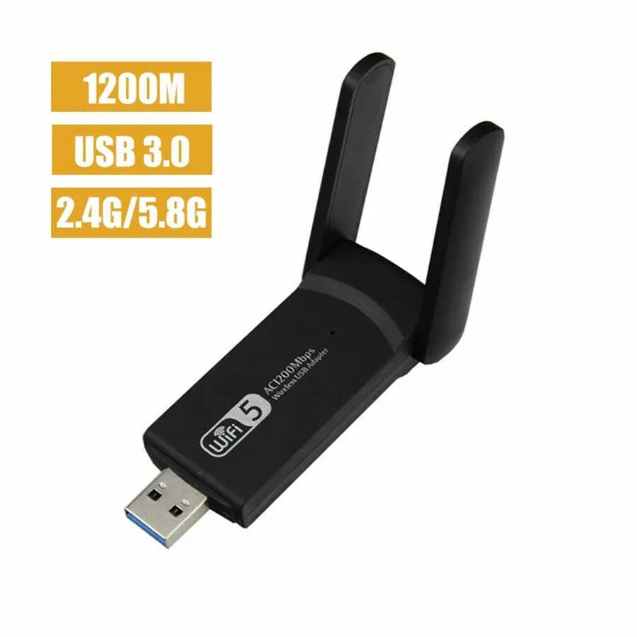 AC1200 Dual-Band WiFi USB Adapter for PC