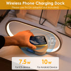 Touch Control Bedside Table Lamp LED Nightstand