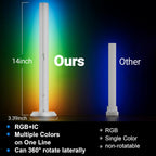 Smart LED Light Bars – RGB TV Backlight & Color-Changing Gaming Room Lights