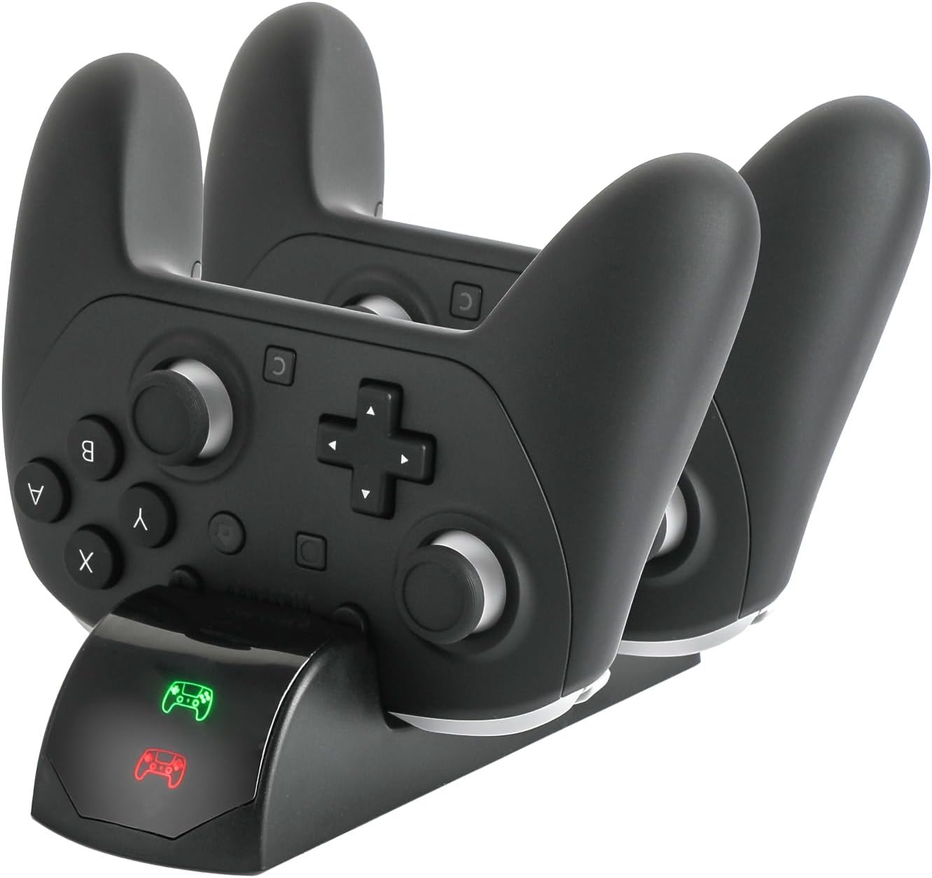 Dual controller charging station compatible with Switch 2 Pro controllers
