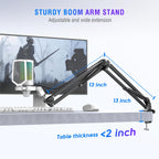 FIFINE AmpliGame A6T USB Gaming Microphone Kit, Condenser Mic for Streaming