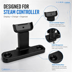 Controller charging dock front view