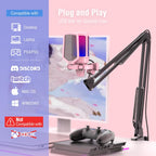 FIFINE AmpliGame A6T USB Gaming Microphone Kit, Condenser Mic for Streaming