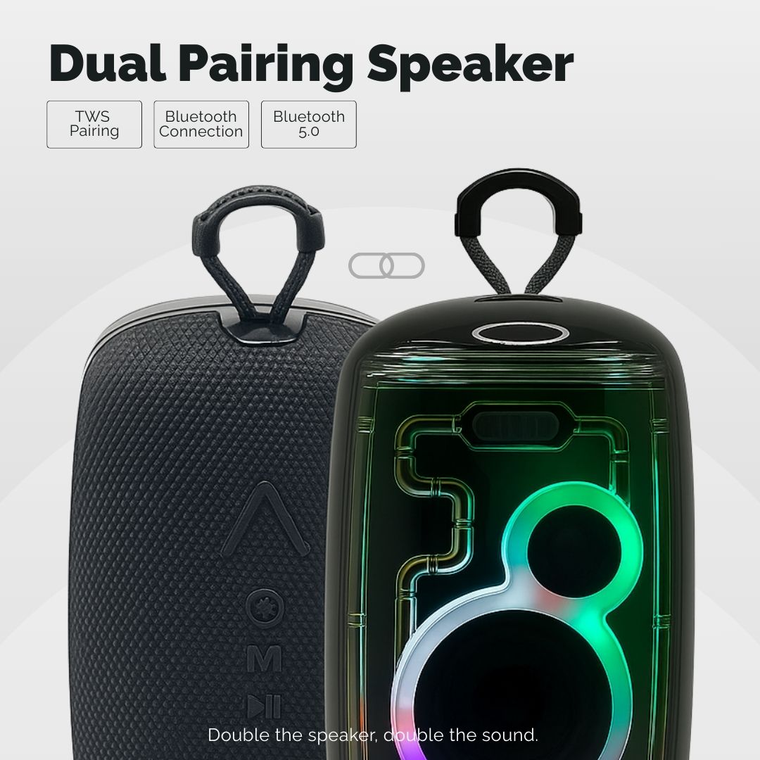 Wireless Bluetooth Speaker for Desk Setup
