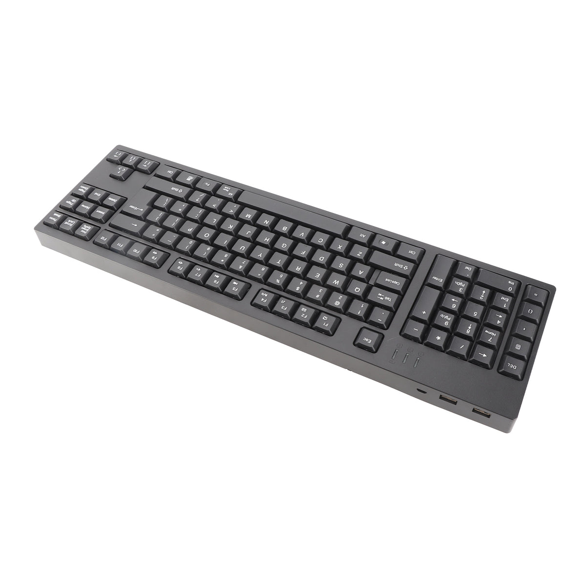 Left-Handed Gaming Keyboard 109-Key Ergonomic Wired