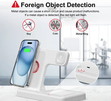 Premium 3-in-1 Magnetic Wireless Charging Hub for iPhone
