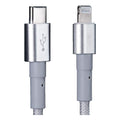 MFi certified nylon braided USB charging cable for Apple