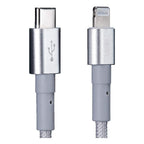 MFi certified nylon braided USB charging cable for Apple