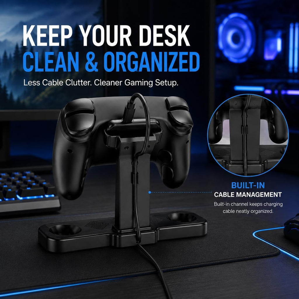 Controller dock charging contacts detail