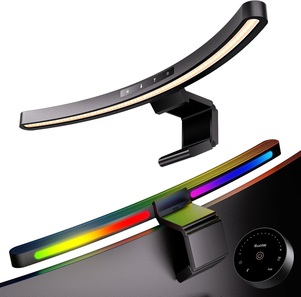 17.7 inch curved monitor light bar with RGB backlight