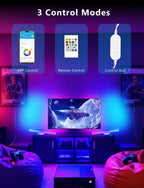 Smart LED Light Bars – RGB TV Backlight & Color-Changing Gaming Room Lights
