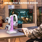 Controller hook holding gamepad