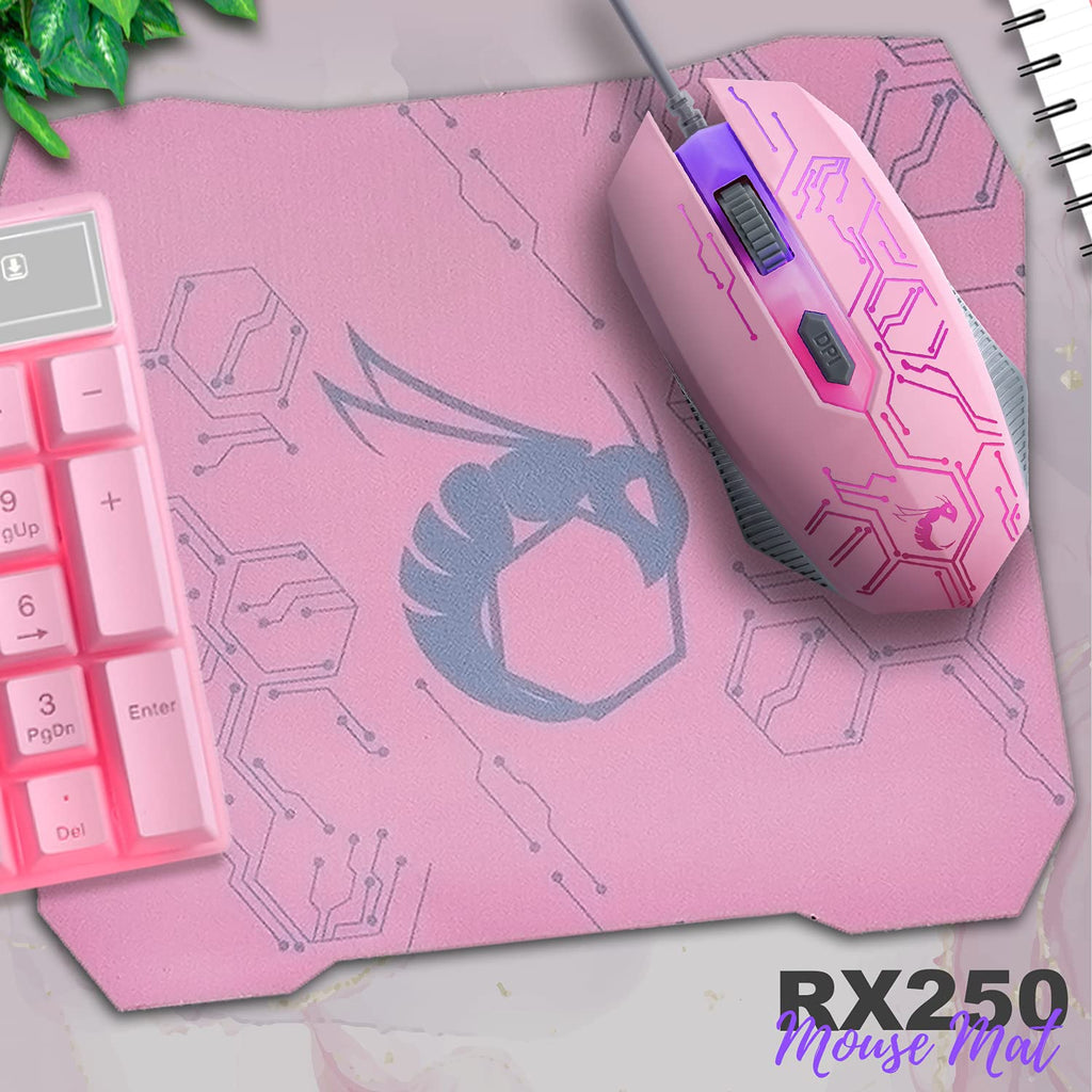 4-in-1 RGB Gaming Bundle – Wired LED Keyboard, Mouse, Mouse Pad & Headset Set