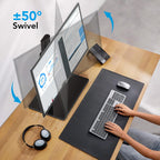 Monitor arm full motion tilt and swivel