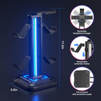 Headphone stand height dimensions
