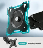 Dual Monitor Stand – Adjustable Desk Mount for 17–32" Screens, Full Motion VESA