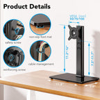 Monitor arm weight capacity specification