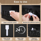 100 pack cable ties quantity display