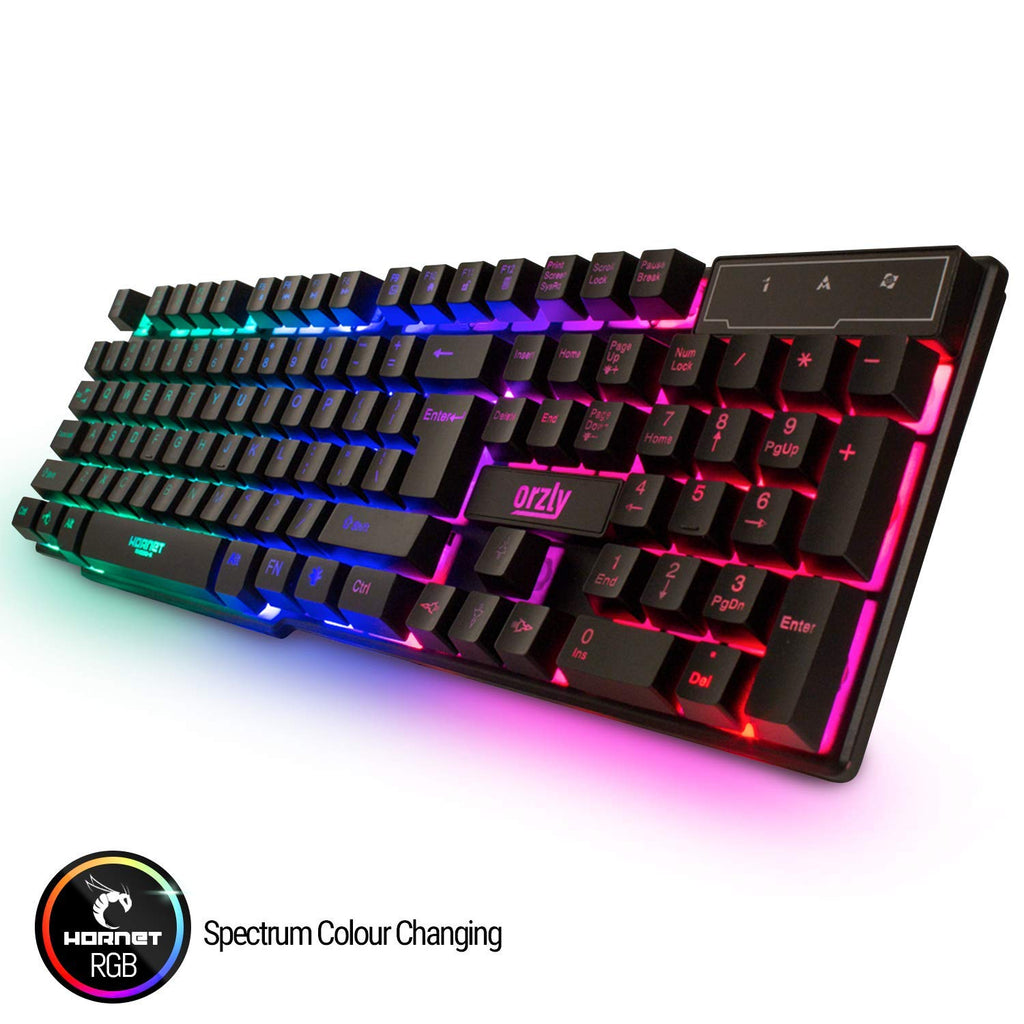 4-in-1 RGB Gaming Bundle – Wired LED Keyboard, Mouse, Mouse Pad & Headset Set