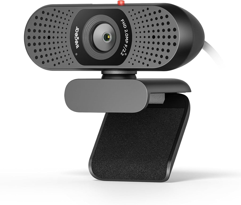 1080P webcam for PC with dual microphones