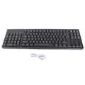 Left-Handed Gaming Keyboard 109-Key Ergonomic Wired