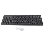 Left-Handed Gaming Keyboard 109-Key Ergonomic Wired
