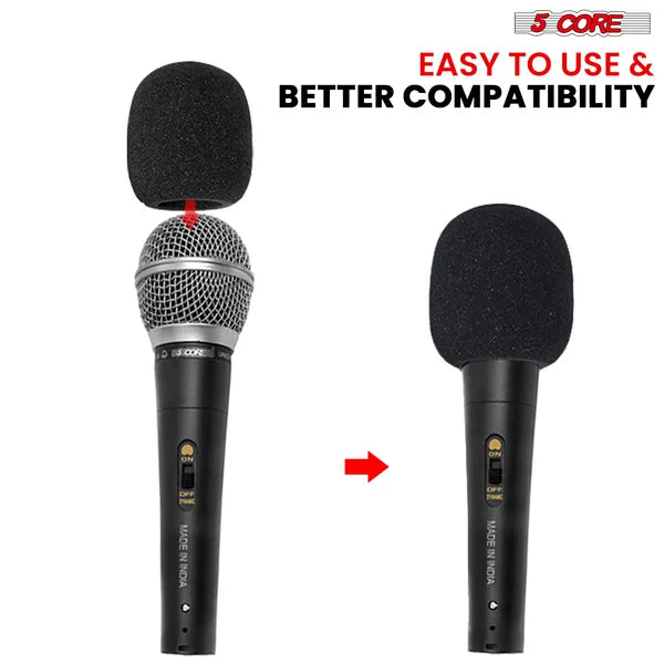 5Core Microphone Foam Cover Windscreen Noise Reduction