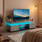 LED Gaming TV Stand for 70 Inch TVs with Console Storage