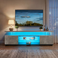 LED Gaming TV Stand for 70 Inch TVs with Console Storage
