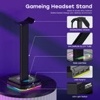 ZUOYA RGB Headphone Stand with USB Charging