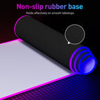 Large RGB LED mouse pad package
