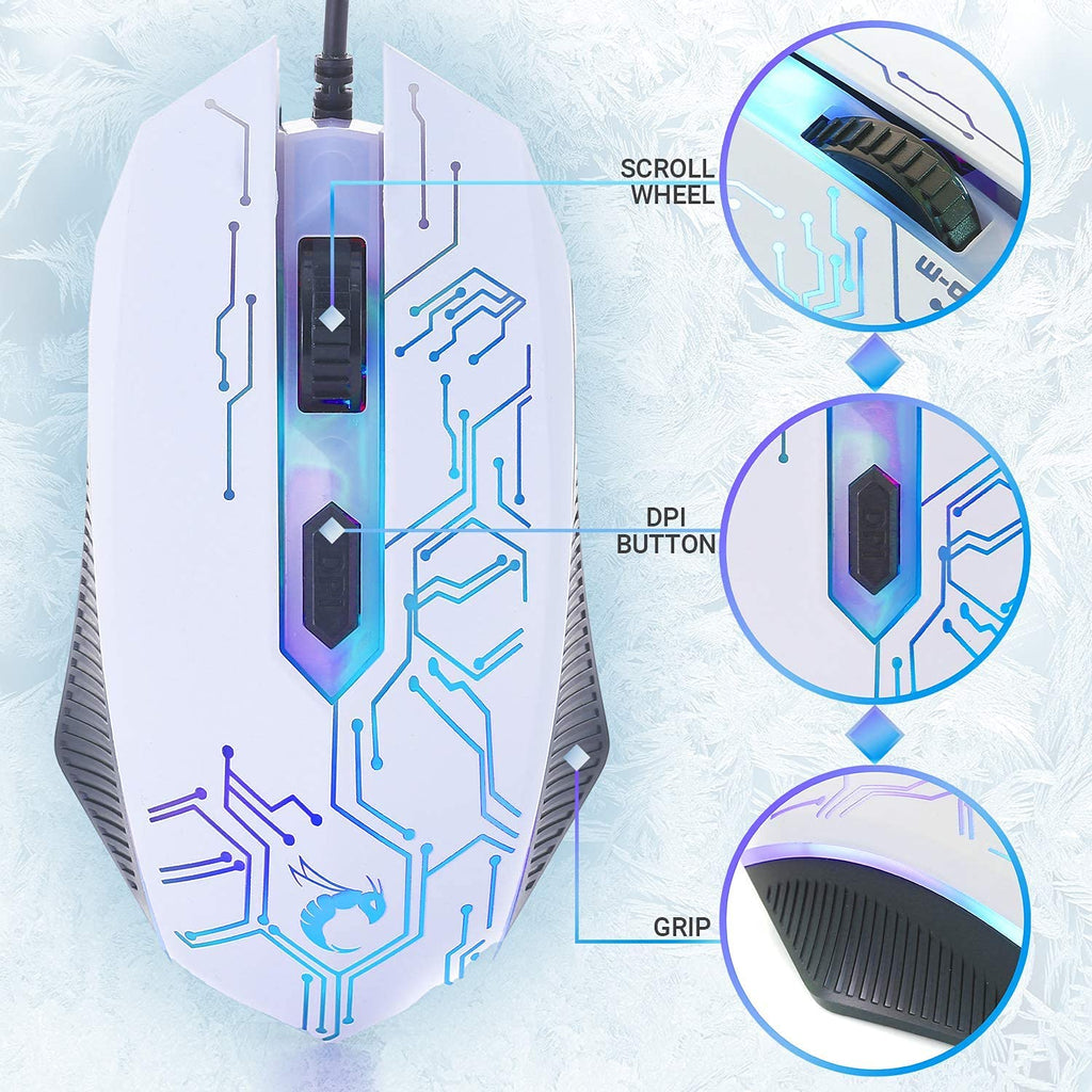 Wired gaming headset microphone detail
