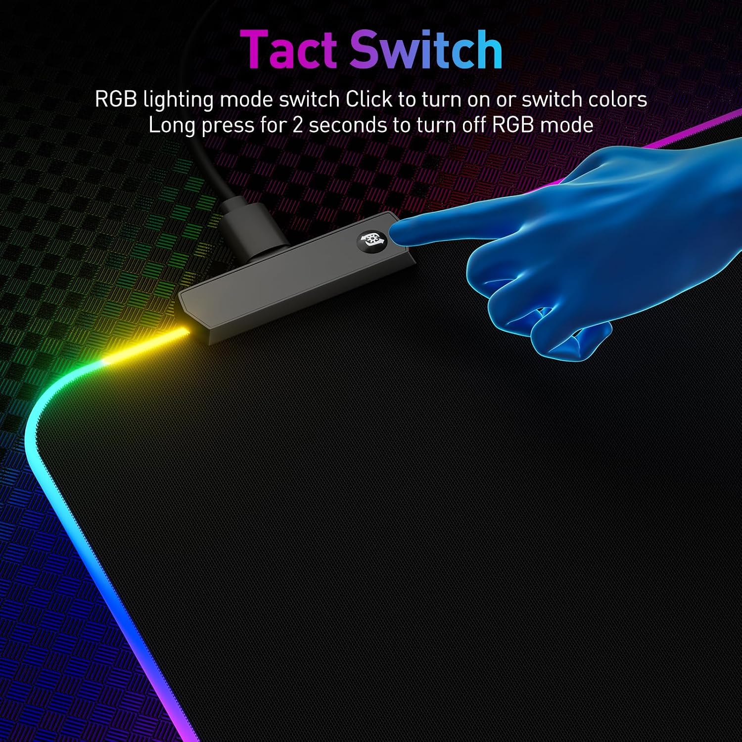 RGB gaming mat USB connection