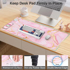 XXL RGB LED Gaming Mouse Pad – Wireless Charger, Phone Holder & 25 Lighting Effects