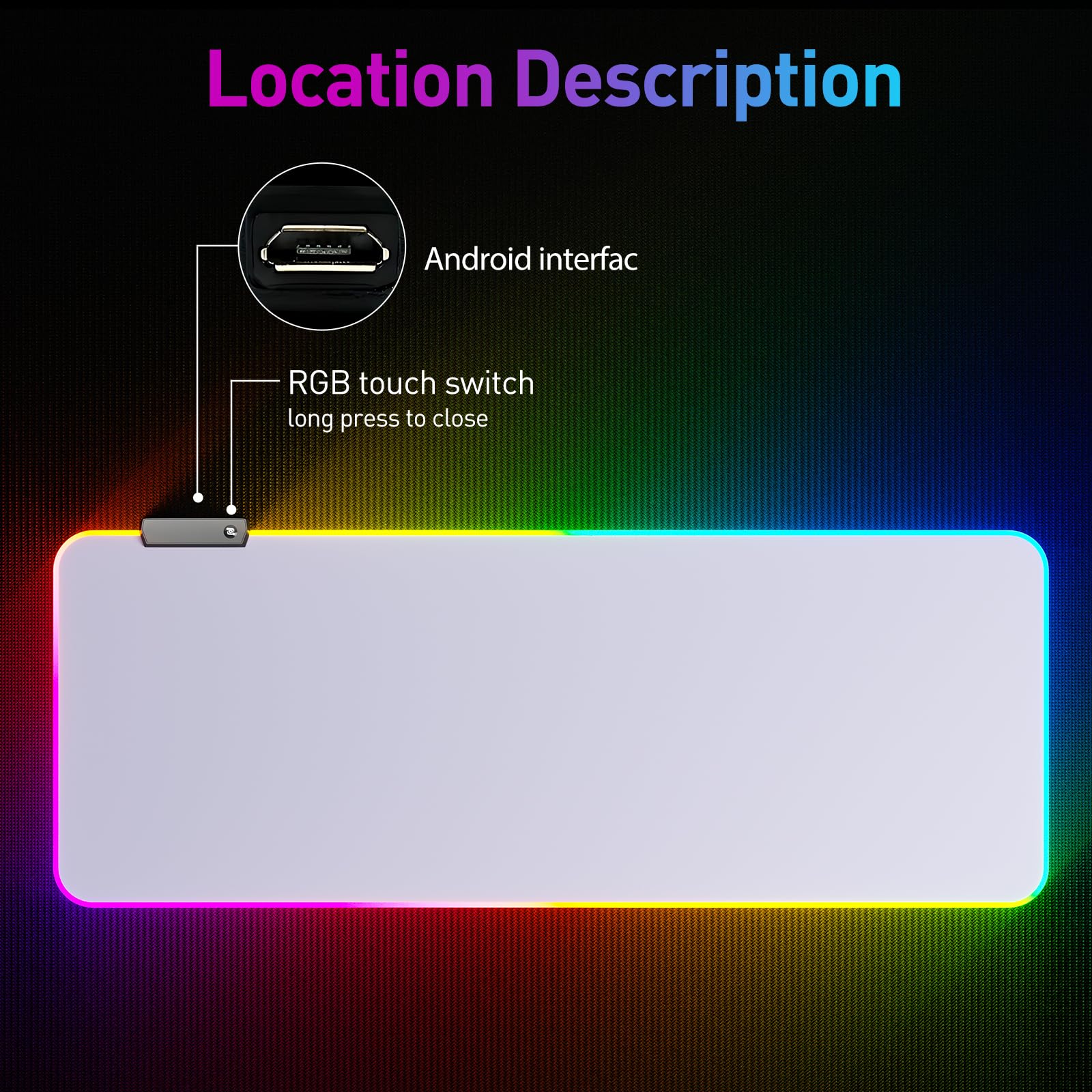 Extended gaming mouse pad size comparison