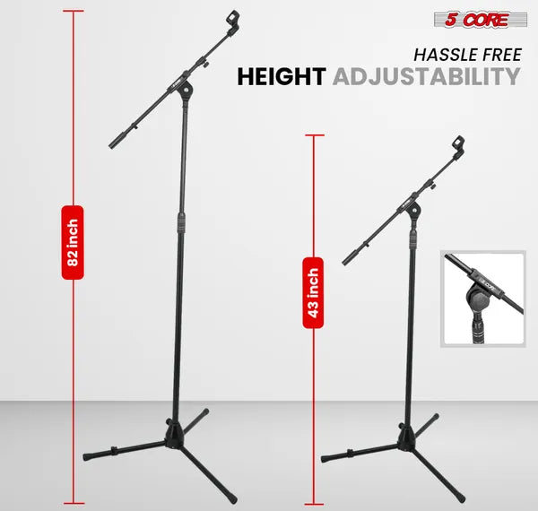 Adjustable Microphone Stand Boom Arm for Streaming