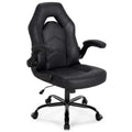 PU leather ergonomic office and gaming chair with lumbar support