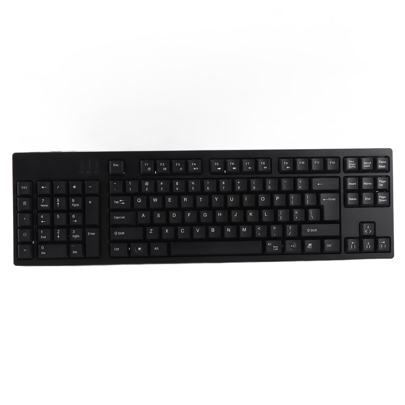Left-Handed Gaming Keyboard 109-Key Ergonomic Wired