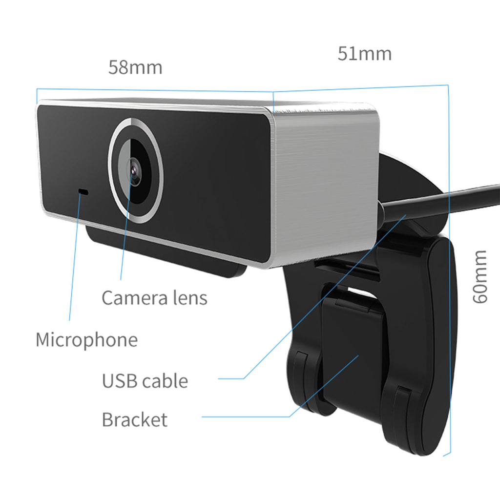 FHD 1080P USB Webcam for Streaming and Video Calls