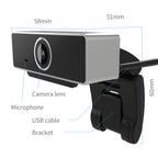 FHD 1080P USB Webcam for Streaming and Video Calls